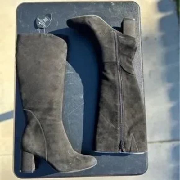 INC International Concepts Womens Bak Suede Radella Boots - Picture 3 of 4